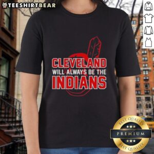 Awesome Cleveland Indians ladies tee showcasing team pride with bold graphics and comfortable fit for fans.