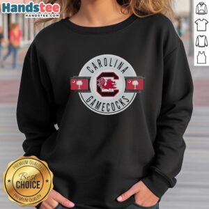 Cozy Original South Carolina Gamecocks logo sweatshirt in black, perfect for fans and casual wear.