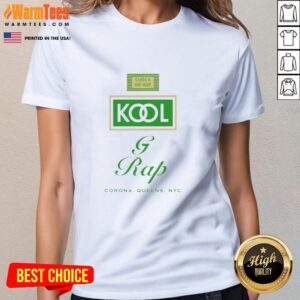Premium Kool G Rap Class A Hip Hop Ladies Tee featuring stylish design and comfortable fit for hip hop fashion lovers.