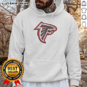Original Atlanta Falcons Rivet Logo Hoodie featuring bold team colors and iconic design for fans and collectors.