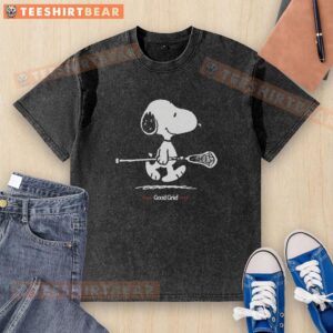 Top Peanuts Good Grief since 1950 washed t-shirt featuring classic cartoon design, perfect for Peanuts fans and casual wear.