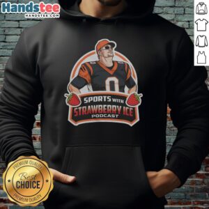 Official football with strawberry ice hoodie design, perfect for sports enthusiasts and stylish casual wear.