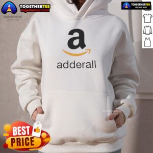 Top Adderall Logo Parody Hoodie featuring a creative design and vibrant colors, perfect for casual wear and humor.