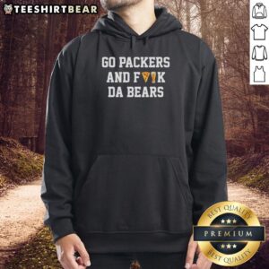 Premium Go Packers And Fk Da Bears T-Shirt - Image 2