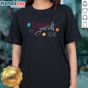 Premium Clifton Cultural Arts Center ladies tee featuring vibrant artwork and a comfortable fit for art enthusiasts.