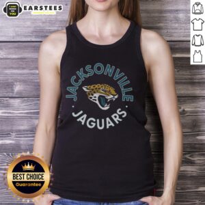 Hot Jacksonville Jaguars Circle Tank Top featuring vibrant team colors and a stylish design for fans.