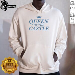 Official Queen of the Castle Hoodie in stylish design, perfect for cozy comfort and royal flair.