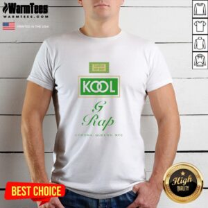 Premium Kool G Rap Class A Hip Hop T-Shirt featuring bold graphics and a comfortable fit for hip hop enthusiasts.