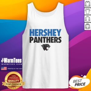 Stylish Nice Hershey Panthers tank top featuring a vibrant logo, perfect for game day or casual wear.