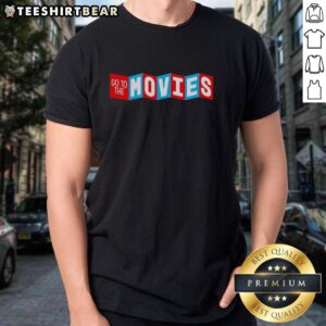 Alt Text: Hot Super Yaki Go To The Movies T-Shirt featuring vibrant graphics and a trendy design for movie lovers.