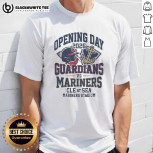 Awesome Guardians Vs Mariners Cle At Sea 2026 Sport T-Shirt featuring vibrant team logos and a stylish design.