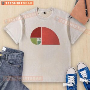 Awesome golden ratio washed t-shirt featuring a stylish design and comfortable fit, perfect for casual wear.
