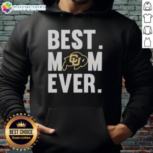 Nice Colorado Buffaloes Mom Ever Logo hoodie for Mother's Day fan, featuring vibrant colors and stylish design.