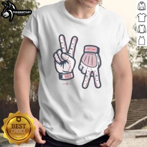 Nice Peace Up A-Town Down T-Shirt featuring a vibrant design and stylish fit, perfect for casual wear and expressing positivity.