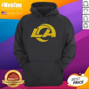 Alt Text: Official Women's Los Angeles Rams 26 Hoodie featuring team colors and logo, perfect for game day style.