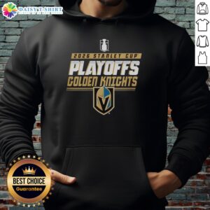 2026 Stanley Cup Playoffs hoodie featuring the Vegas Golden Knights logo, perfect for fans supporting their team.