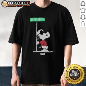 Pretty Snoopy Kith For Peanuts Joe Cool Street T-Shirt featuring a stylish Snoopy graphic on a casual tee.