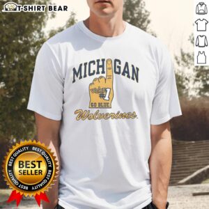 Awesome Michigan Wolverines Number One T-Shirt featuring bold graphics and vibrant colors for fans and supporters.
