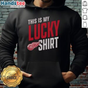 Alt Text: Hot Detroit Red Wings hoodie with bold logo, perfect for showing team spirit and style on game day.
