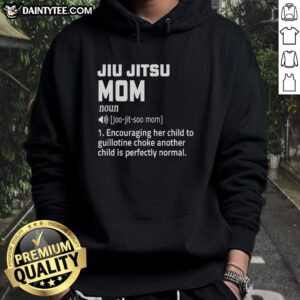 Nice Jiu Jitsu Mom Hoodie in soft fabric, featuring a stylish design perfect for proud Jiu Jitsu moms.