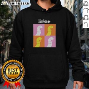 Nice The Broadcast Objective Hoodie in stylish design, perfect for casual wear and showcasing modern street fashion.