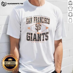 Awesome San Francisco Giants MLB Cooperstown Diamond T-Shirt featuring vintage design and team logo, perfect for fans.