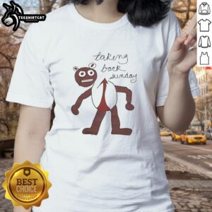 Nice Taking Back Sunday ladies tee featuring a stylish design for fans of the iconic band, perfect for casual wear.