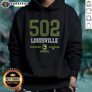 Awesome 502 Louisville Kings area code hoodie featuring a stylish design, perfect for fans and locals of Louisville.