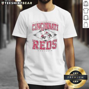 Premium Cincinnati Reds Major League Baseball Cooperstown Diamond T-Shirt