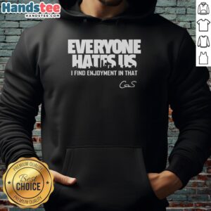 Official Everyone Hates Us hoodie featuring city skyline design, perfect for urban fashion enthusiasts.