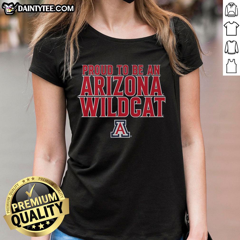awesome-arizona-basketball-proud-to-be-an-arizona-wildcat-ladies-tee Awesome Arizona Basketball Proud to Be an Arizona Wildcat ladies tee featuring vibrant team colors and logo design.