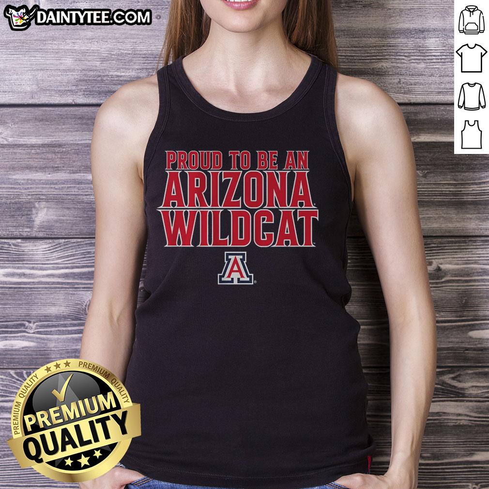 awesome-arizona-basketball-proud-to-be-an-arizona-wildcat-tank-top Awesome Arizona Basketball tank top featuring 'Proud to be an Arizona Wildcat' design, perfect for fans and athletes.