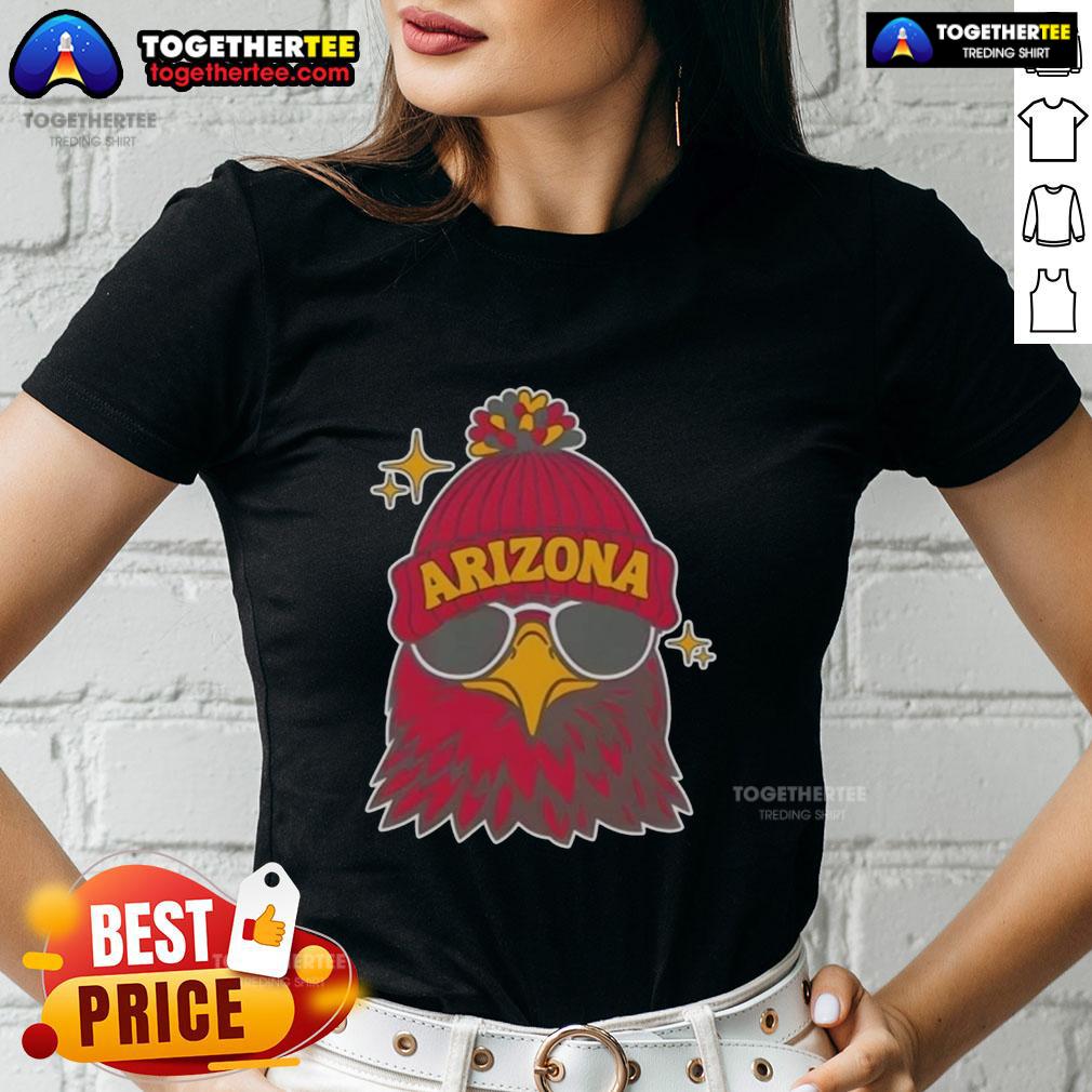Awesome Arizona Cardinals Football Mascot Graphic Ladies Tee Awesome Arizona Cardinals football mascot graphic on a trendy ladies tee, perfect for game day and fans.