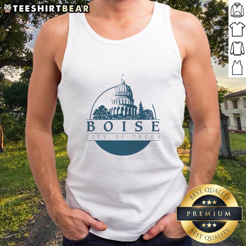 awesome-boise-city-of-trees-tank-top Awesome Boise City of Trees tank top featuring a vibrant design celebrating Boise's natural beauty.
