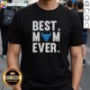 Alt Text: Awesome Buffalo Bulls Football Best Mom Ever Mother's Day T-Shirt featuring vibrant graphics and a comfortable fit.