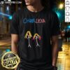 Alt Text: Awesome Charlexa Charlotte Flair and Alexa Bliss WWE T-Shirt featuring vibrant graphics of the wrestling superstars.