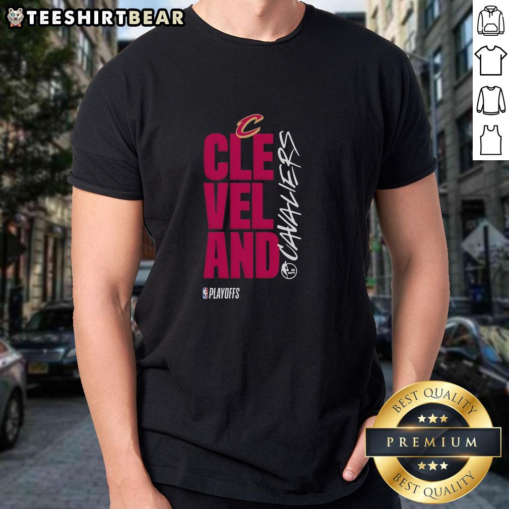 awesome-cleveland-cavaliers-playoff-basketball-logo-t-shirt-1 Alt Text: Awesome Cleveland Cavaliers Playoff Basketball Logo T-Shirt featuring team colors and iconic logo for fans.