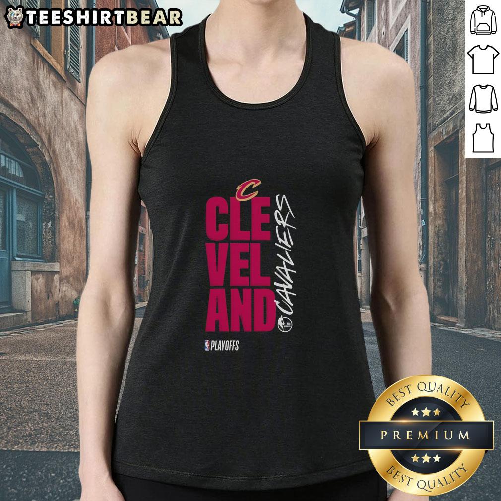 awesome-cleveland-cavaliers-playoff-basketball-logo-tank-top Awesome Cleveland Cavaliers playoff basketball logo tank top featuring team colors and design for sports fans.