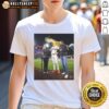 Awesome Daniel Susac San Francisco Giants T-shirt featuring water being thrown on someone, perfect for fans!
