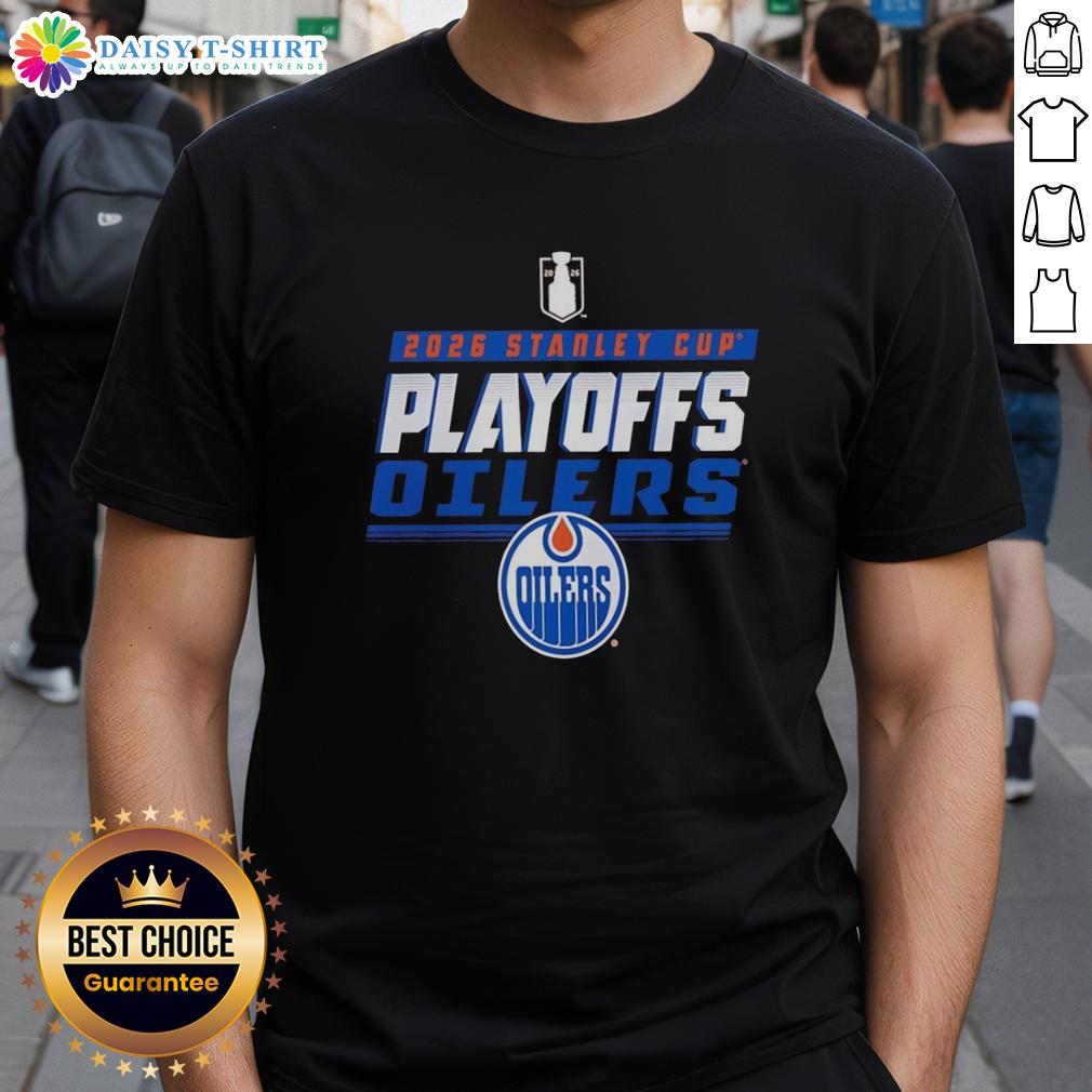Awesome Edmonton Oilers Stanley Cup Playoffs 2026 T Shirt Awesome Edmonton Oilers Stanley Cup Playoffs 2026 T-shirt featuring team colors and logo for passionate fans.
