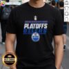 Awesome Edmonton Oilers Stanley Cup Playoffs 2026 T-shirt featuring team colors and logo for passionate fans.