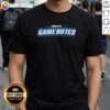 Awesome Game Notes Initials T-Shirt featuring a stylish design for gamers and enthusiasts.