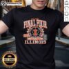 Awesome Illinois Illini Final Four 2026 Mens Basketball T-Shirt featuring Luca Oil Stadium design for fans.