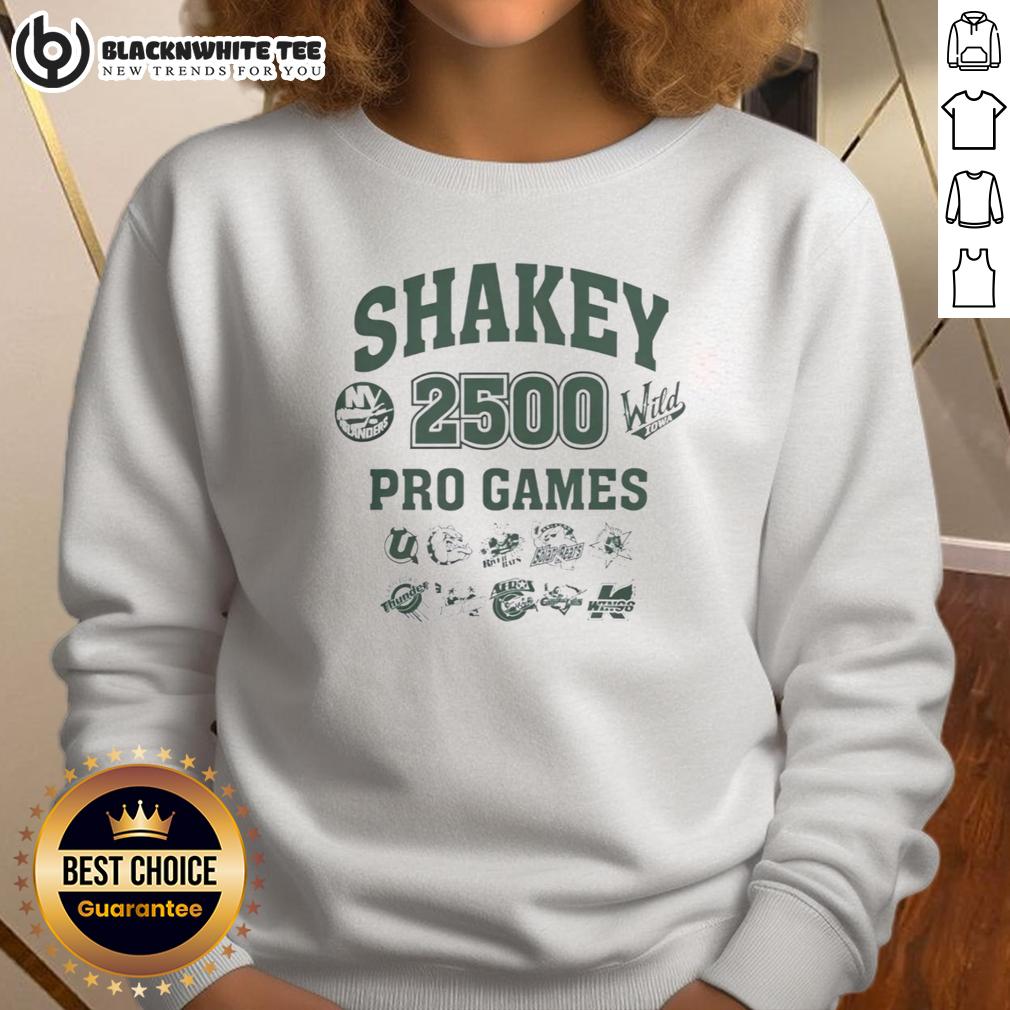 Awesome Iowa Wild Shakey 250 Pro Game Sweatshirt Alt Text: Awesome Iowa Wild Shakey 250 Pro Game Sweatshirt featuring team logo, perfect for fans and cold game days.