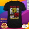 Awesome Kansas City Chiefs Route 66 Centennial T-Shirt celebrating 100th Anniversary 1926-2026 and America's 250th
