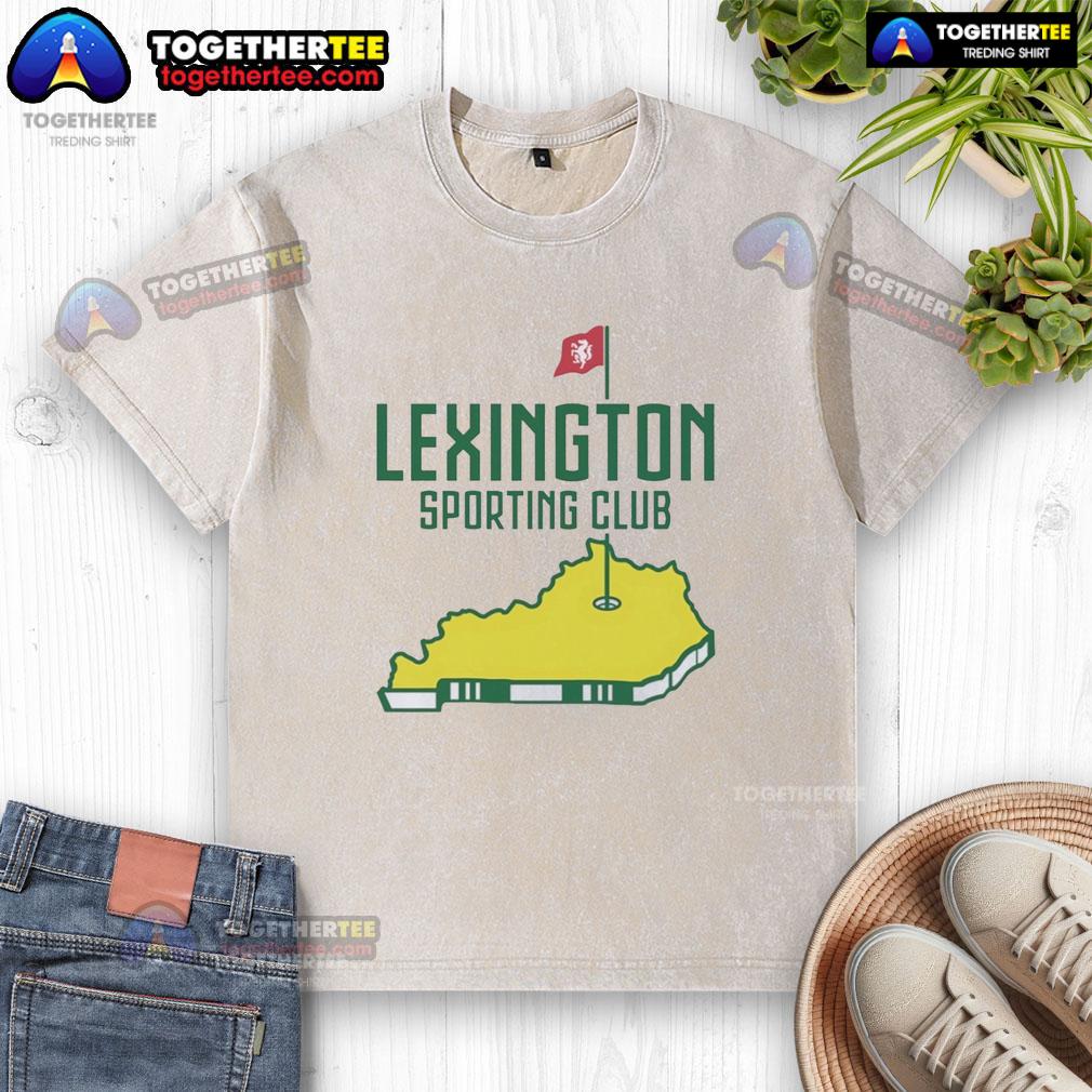 Awesome Lexington Sporting Club Golf Washed T Shirt Awesome Lexington Sporting Club Golf Washed T-Shirt in soft fabric, perfect for golf enthusiasts and casual wear.
