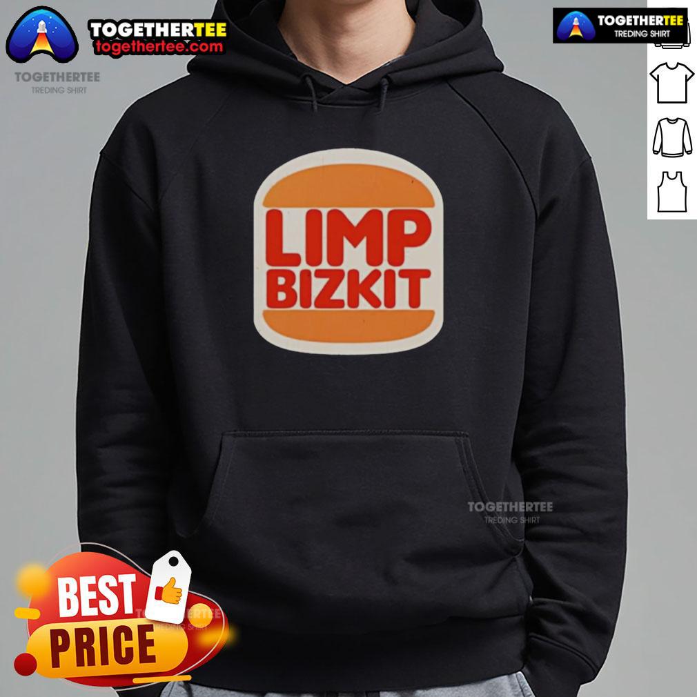 Awesome Limp Bizkit Burger King Parody Logo Hoodie Awesome Limp Bizkit Burger King Parody Logo Hoodie featuring a unique design blending music and fast food culture.