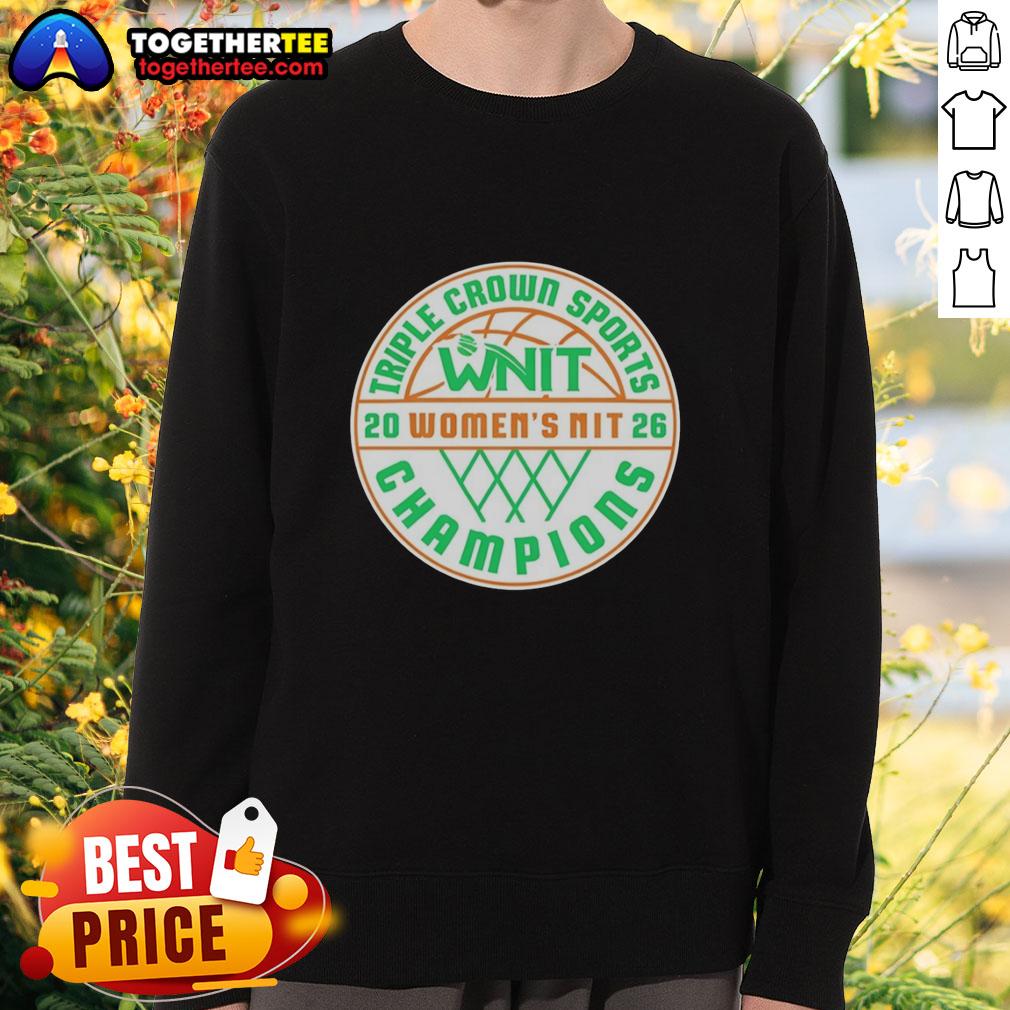 Awesome Marshall Thundering Herd 2026 Women's Nit Mbb National Champions Logo Sweatshirt Alt Text: Awesome Marshall Thundering Herd 2026 Women's NIT MBB National Champions logo sweatshirt featuring vibrant team colors.