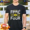Alt Text: Awesome Michigan Wolverines NCAA Final Four 2026 Men's March Madness T-Shirt featuring team colors and logo.