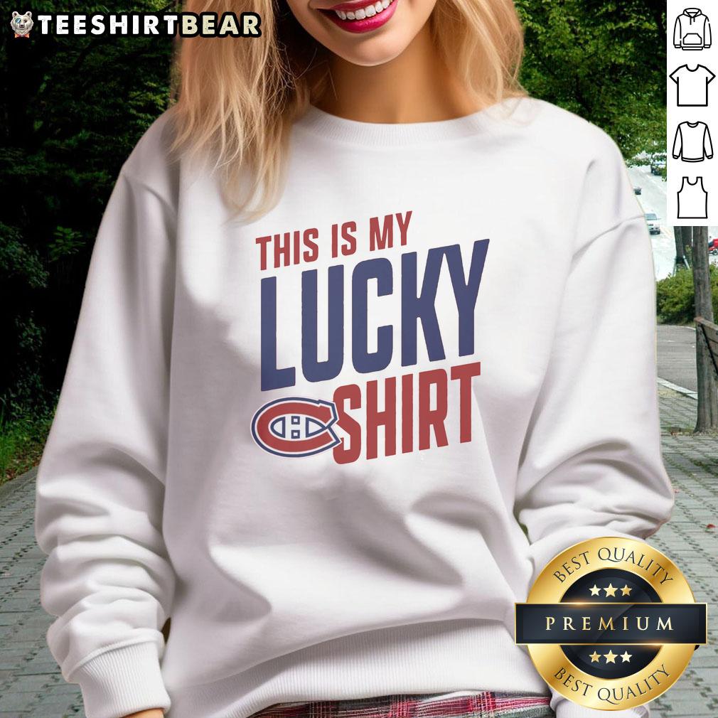 awesome-montreal-canadiens-this-is-my-lucky-sweatshirt Awesome Montreal Canadiens sweatshirt showcasing team spirit and luck, perfect for fans and game day attire.